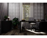 Кварцевый ламинат Stone Floor Дуб Брауни коричневый 1519-8 НР 33-класс, фаска, 1545x180x4.5мм