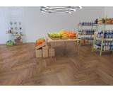 Плитка ПВХ Vinilam Паркет Версальский Клик IS11177 43-класс, фаска, 720x120x6.5мм