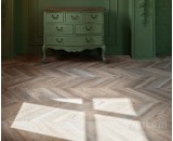 Плитка ПВХ Vinilam Шеврон Шампань RI153616CL4 43-класс, микрофаска, 1293x305x8.5мм