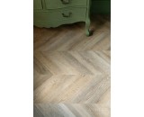 Плитка ПВХ Vinilam Шеврон Шампань RI153616CL4 43-класс, микрофаска, 1293x305x8.5мм