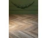Плитка ПВХ Vinilam Шеврон Шампань RI153616CL4 43-класс, микрофаска, 1293x305x8.5мм