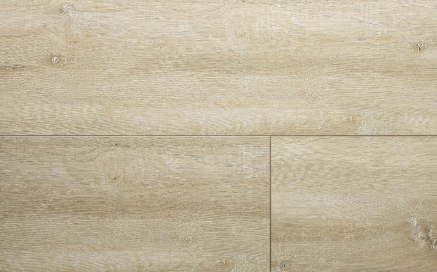 Плитка ПВХ Wineo Purline 1500 Wood XL Дуб Кремовый (Fashion Oak Cream) PL092C 34-класс, без фаски, полиуретановые биополы, 1500x250x2.5мм